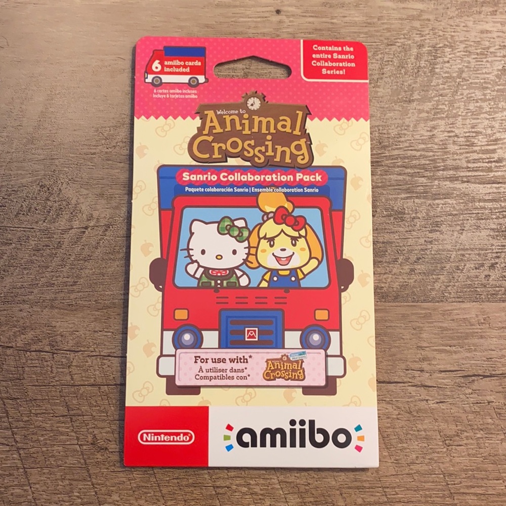 Animal crossing Sanrio Amiibo cards